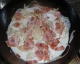 ベーコンと玉ねぎのミルク炒め作り方4写真