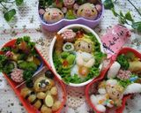 ハート型で簡単ぶうぶうちゃんおにぎり作り方13写真