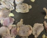 ニラとネギ塩だれの砂肝にんにく炒め😋作り方6写真