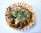 お弁当♪簡単☆きのこミートソースグラタン作り方3写真