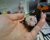 てんとう虫のデコおにぎり！作り方3写真