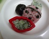 てんとう虫のデコおにぎり！作り方6写真
