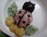 てんとう虫のデコおにぎり！作り方7写真