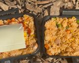 逆オムライスサンドバーガー作り方8写真