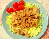 豚薄切り肉のハニージンジャー焼き作り方7写真