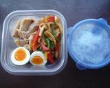 鶏胸肉の野菜たっぷり塩麹マリネ焼き作り方5写真