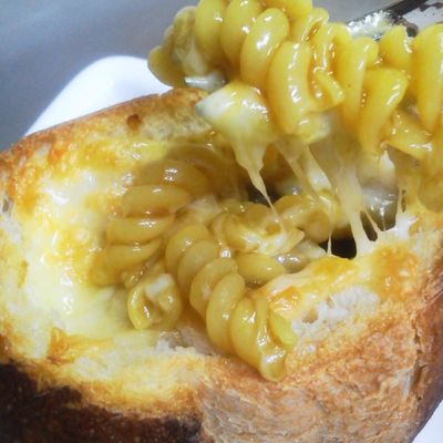 ごちそうスープパスタdeパングラタン＊ by ささぼんママ