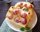 白チョコ×胡桃×レッドグローブのトースト作り方6写真