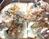 軸&茎メイン♡食感をたのしむ和風トースト作り方3写真