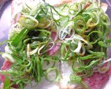 葱とサラミとクリチの和カレートースト作り方4写真