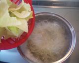 キャベツとアンチョビのパスタ作り方2写真