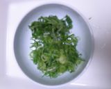 焼き鳥スープ丼・自己流で作りました！作り方2写真