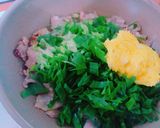 ＊豚肉と分葱のふわふわたまご炒め＊作り方4写真