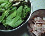 ♪青梗菜♡ベーコン塩こしょう炒め♪作り方1写真