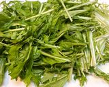 サラダチキンと水菜の中華風ひやむぎ作り方2写真