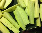 春雨麻婆茄子。作り方1写真