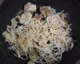 切り干し・大豆・きのこの塩麹トマト炒め煮作り方3写真