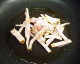 炒めたトマトと新たまのパスタ作り方2写真