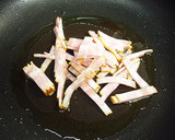 炒めたトマトと新たまのパスタ作り方2写真