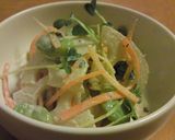 そら豆とれんこんの春色マヨネーズ和え作り方4写真
