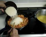 オーブン皿で☆旨味たっぷり♪パエリア☆作り方10写真