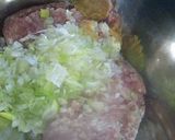 鶏団子のふんわり♡野菜甘辛煮込み♪作り方2写真