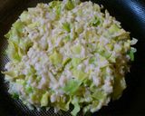 春キャベツのヘルシーお好み焼き作り方6写真