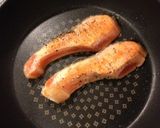 鮭トマトの焼きペンネ作り方2写真