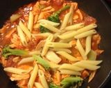 鮭トマトの焼きペンネ作り方3写真