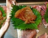 冷めてもおいしい!梅しそカツ作り方1写真