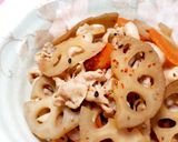 豚肉の茹で汁で☆わかめとたまごのスープ作り方6写真