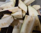 簡単！なすとひき肉の甘辛味噌炒め作り方1写真