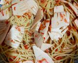筍と干しえびのパスタ作り方6写真