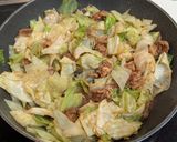 鳥ハラミで作る簡単鶏（けい）ちゃん焼き作り方5写真