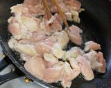 鶏胸肉、大葉、キャベツのサッパリ炒め作り方3写真