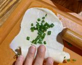 中華風ネギの焼きパン(葱油餅)作り方5写真