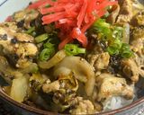 とんこつ高菜豚丼作り方4写真