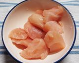 ささみと白菜のうま塩しょうが炒め作り方2写真
