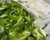 万願寺で青椒肉絲(お弁当)作り方2写真