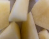 簡単時短ミートソースのポテトグラタン😋作り方1写真