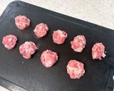 豚団子とスナップエンドウと卵の豆鼓醤炒め作り方4写真