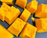粒マスタードが隠し味！カボチャのマスタードサラダ作り方1写真
