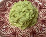 生ハムのせ♪そら豆ソースのパスタ作り方10写真