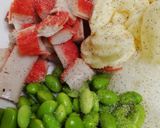 とろける舌触り♪かにかまポテトサラダ作り方6写真