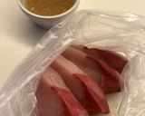 切身魚の生姜塩麹漬け焼き作り方1写真