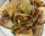 豚バラと長芋の醤油マヨ炒め作り方8写真