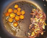 焼きトマトと紫蘇のアーリオ・オリオパスタ作り方4写真
