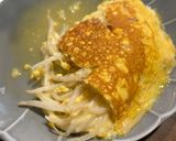 フライパンで簡単⭐︎もやしチーズオムレツ作り方6写真