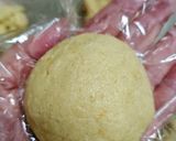 ★低糖質‼きんぴらを包んだおからパン♪作り方6写真