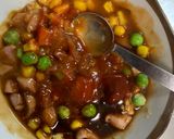 全てレンジさっぱり洋風梅オムライス弁当作り方6写真